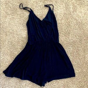 Navy romper